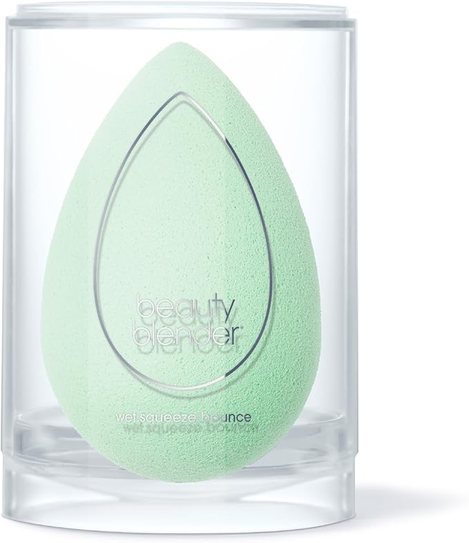 Beautyblender® | Mint Beauty Blender Makeup Sponge, Super-Soft Foam Easily Blends Foundations, Powders & Creams, Made in USA, Reusable, Washable, Streak Free Application, Vegan, Cruelty Free-Velvo Beauty