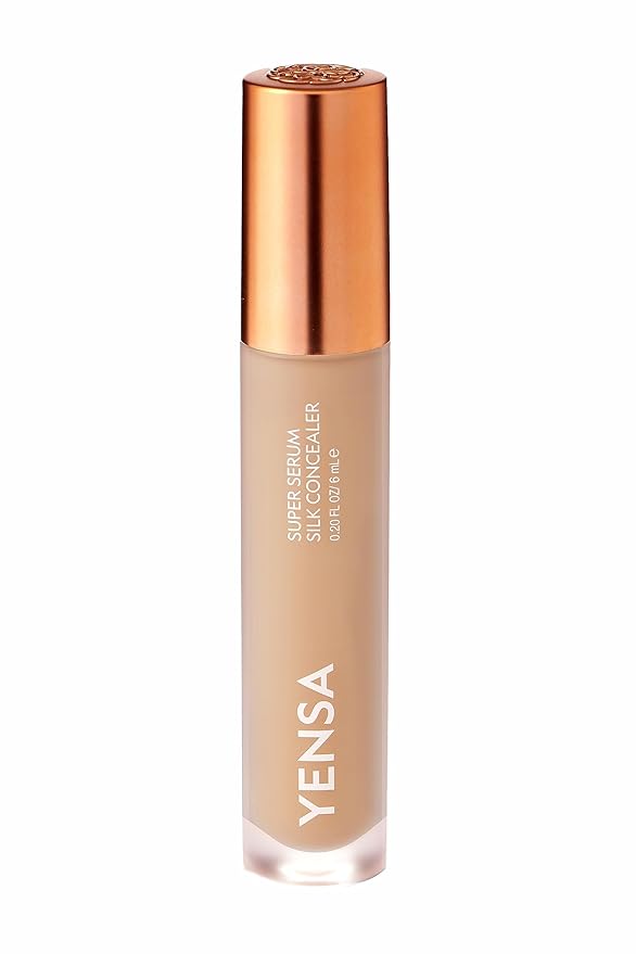 YENSA Super Serum Silk Concealer - Age-Defying Asian Skincare, Natural Superfood Ingredients Cover Imperfections, Boost Collagen (Fair 2) - .20 fl oz-Velvo Beauty