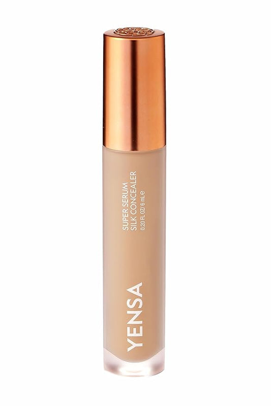 YENSA Super Serum Silk Concealer - Age-Defying Asian Skincare, Natural Superfood Ingredients Cover Imperfections, Boost Collagen (Fair 2) - .20 fl oz-Velvo Beauty