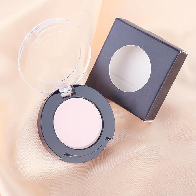 Monochrome Matte Eyeshadow Makeup Palette, Highly Pigmented Pearl White Eyeshadow Palette, Matte Pressed Powder Eye shadow Makeup, Single Vegan Eye Shadow, Daily Evening Women Girls Eyeshadow Gift 3#-Velvo Beauty