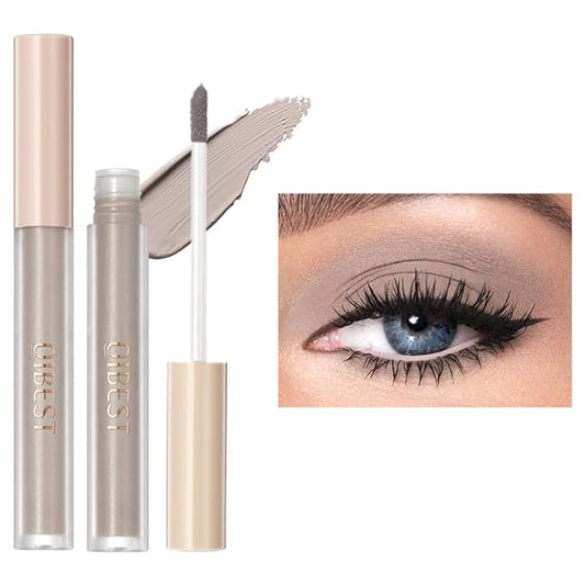 Liquid Eyeshadow Matte Long Lasting High Pigment Eye shadow Gel Eye Makeup (Matte Gray)-Velvo Beauty