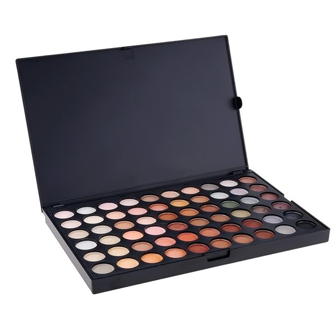 Pro 120 Colors Shimmer and Matte Eyeshadow Palette Glittering Eye Shadow Makeup Palette Eyes Cosmetic Contouring Kit #4 - Ideal for Professional and Daily Use-Velvo Beauty