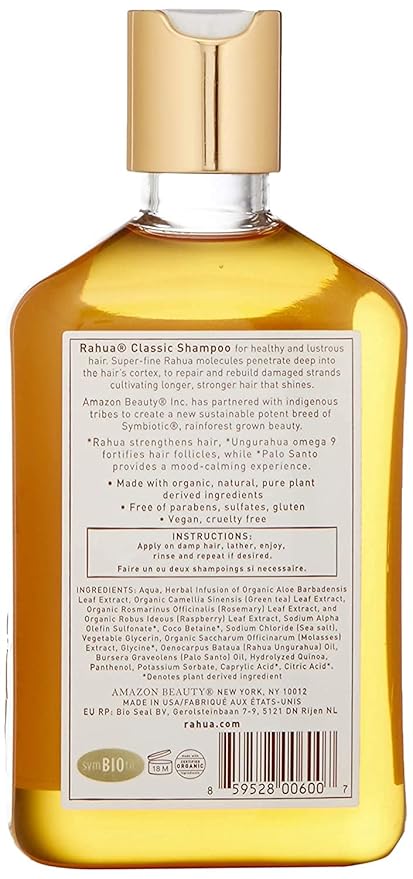Rahua Classic Hair Shampoo, 9.3 Fl Oz, Naturally Infused, Plant Powered Ingredients, Sulfate Free, Woodsy & Earthy, with Palo Santo Oil for Scalp Care & Silky Hair, Vegan-Velvo Beauty