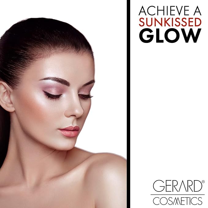 Blush and Bronzer Palette (Honeymoon) by Gerard Cosmetics | Vegan Powder Contour and Blush Makeup Palette | Professional Pigmented Formula | Cruelty Free and Made in the USA-Velvo Beauty