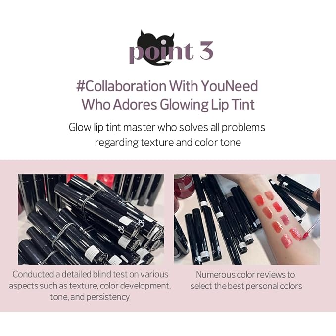 ETUDE Over Growy Lip Stain Tint, Mudder Red, 0.1 oz (3 g), Lipstick, Glossy Finish, Highly Moisturizing, Melotint, Plush, Glossy, Volume, Vegan Certified-Velvo Beauty