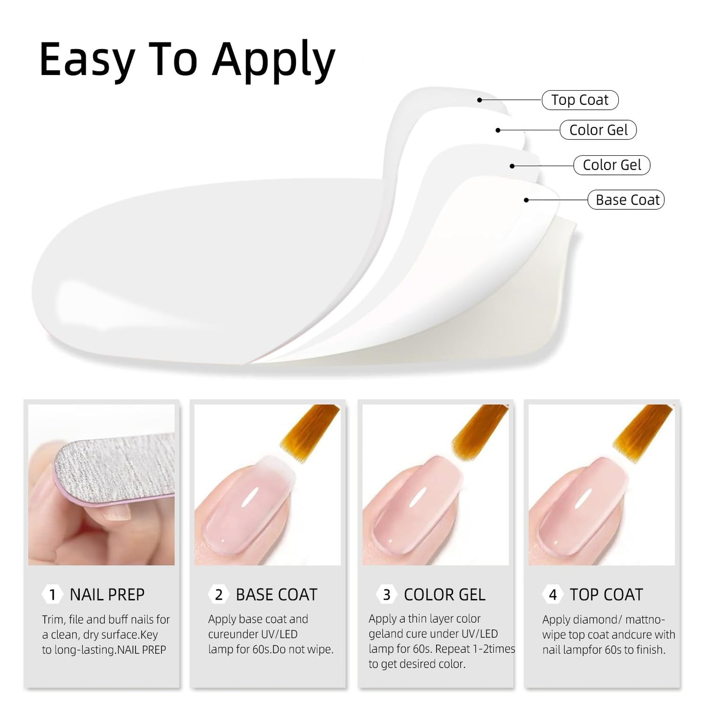 Major Dijit Matte Nail Polish Air Dry Nail Art Varnish (White, 10 ML)-Velvo Beauty