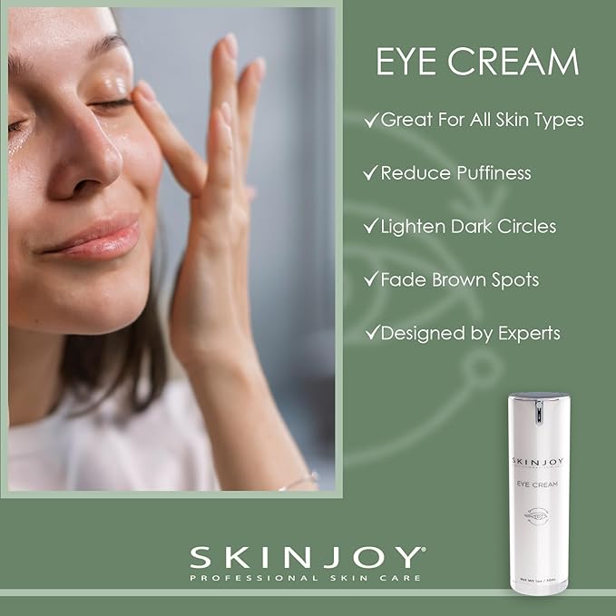 Eye Cream with Caffeine, Peptide, Vitamin B5, Skin Care Eye Cream for Dark Circles and Puffiness, Dark Circles Under Eye Treatment - 30 ml-Velvo Beauty