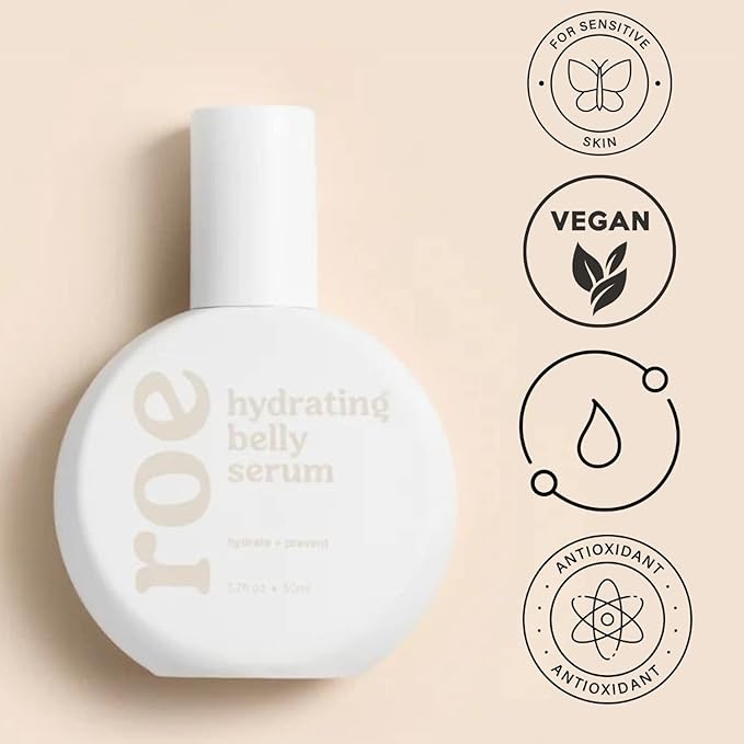 Stretch Mark Belly Serum/Oil for Sensitive Skin with Long and Short-term Hydration, Increases Skin Elasticity and Firmness Reduce Stretch Marks (Belly Serum)-Velvo Beauty