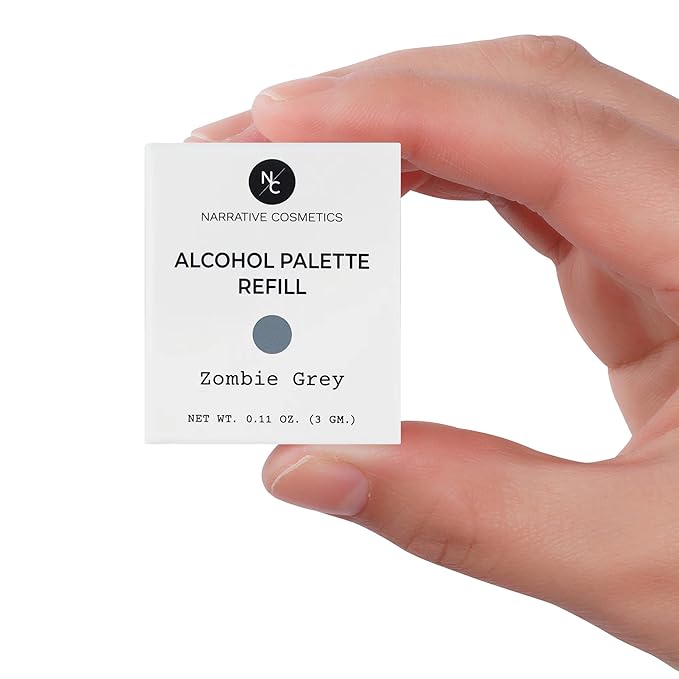 Alcohol Palette Refill Pans - FX Colors - Zombie Grey-Velvo Beauty