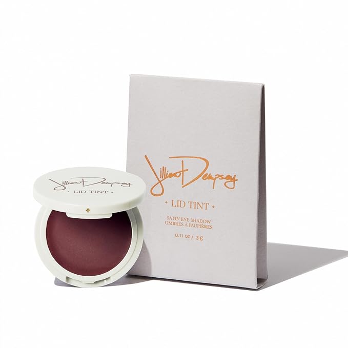 Jillian Dempsey Lid Tint: Satin Cream Eyeshadow I Easy Application for a Natural Shimmer or a Layered Matte Finish I Plum-Velvo Beauty