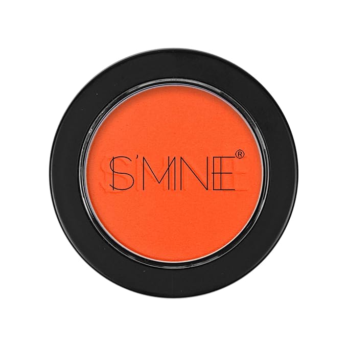 IS'MINE Single Orange Matte Eyeshadow Powder Palette High Pigment, Longwear, Intense Color Best Orange Eyeshadow-Velvo Beauty