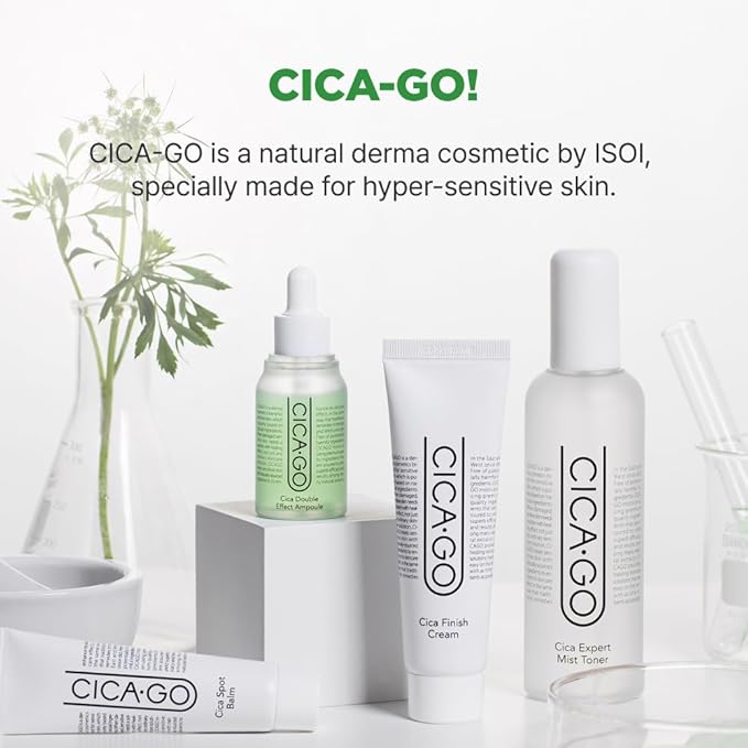 CICA Expert Mist Toner, Alcohol-Free Soothing Facial Mist for Sensitive Skin, Hydrating & Calming Korean Skin Care (5.07 fl.oz/150ml)-Velvo Beauty