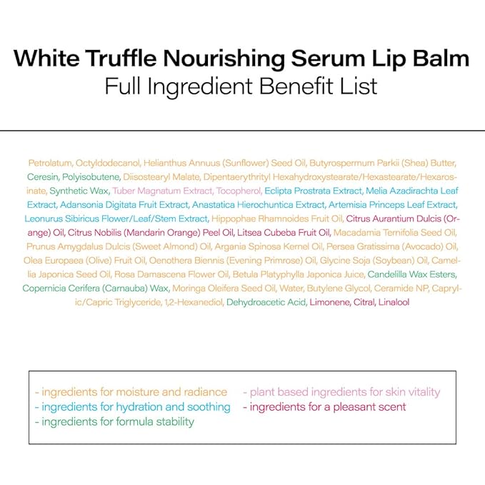 d’Alba Italian White Truffle Nourishing Serum Lip Butter, Vegan Skincare, Hydrating Lip Care with White Truffles for All Skin Types, Glowy Finish, Safe for Sensitive Skin…-Velvo Beauty