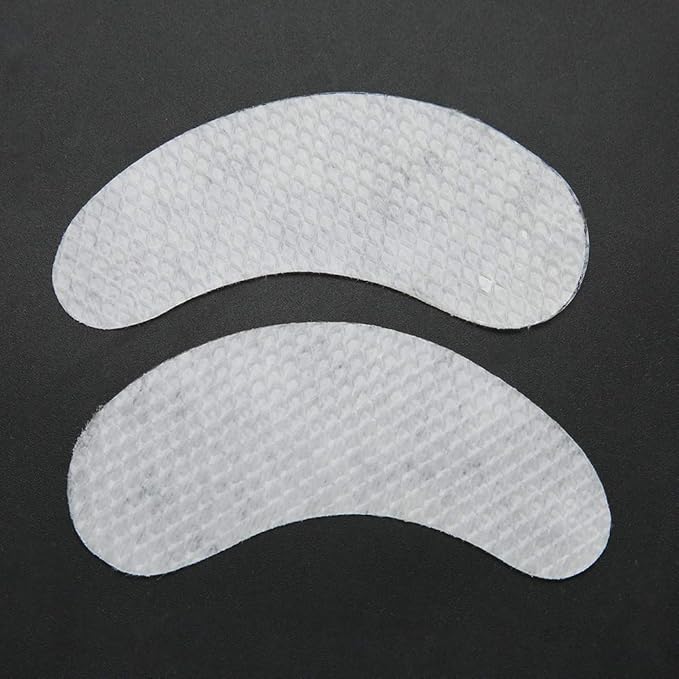 5 Pairs Under Eye Pads With Eyelash Holder Pallet and Brush and Tweezers Set, Lint Lash Extension Eye Gel Patches for Eyelash Extension Eye Mask Beauty Tool-Velvo Beauty