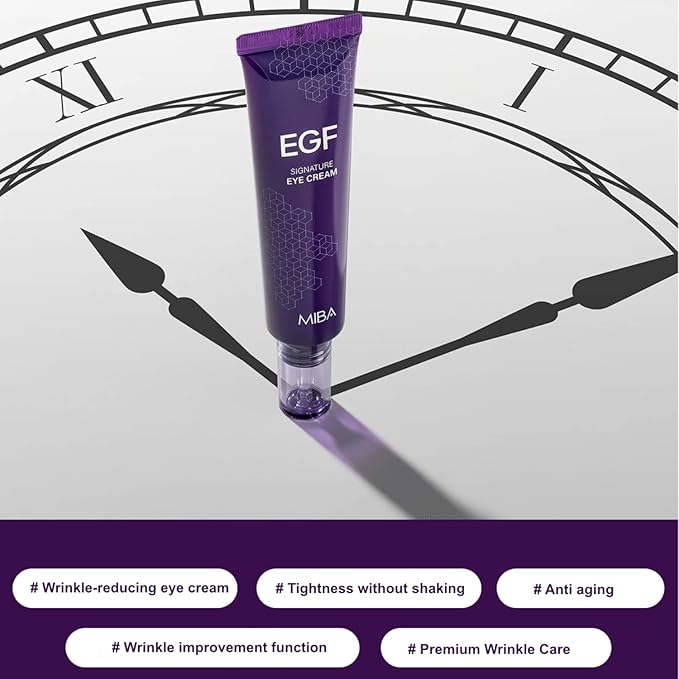 MIBA EGF Signature Time Warp Eye Cream 30ml / 1.01 fl.oz with all the conditions of a good eye cream-Velvo Beauty