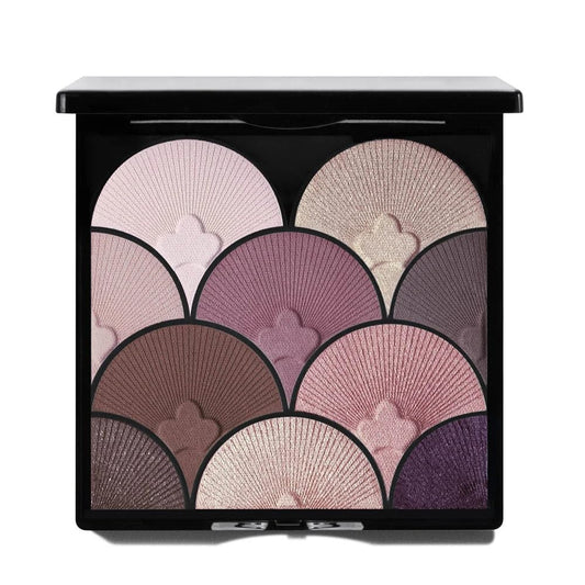 T.LeClerc Eye Shadow Palette | Retro-Chic 10-Color Nude Palette | Warm-Toned, Creamy Texture | Luminous, Long-Lasting Wear | Rich Pigments | Easy Makeup Removal (ROSE DES SABLES, 18G)-Velvo Beauty