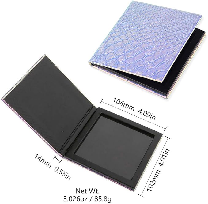 Palette Pro Eyeshadow Palette Makeup Pallet Empty Eyeshadow Makeup Box Cosmetics Palette Storage Tray Box Palette for Eyeshadow Makeup Palette Eye Makeup Set-Velvo Beauty