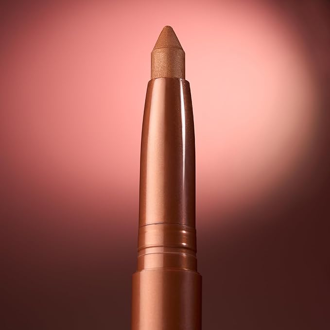 LAURA GELLER NEW YORK Kajal Longwear Kohl Eyeliner Pencil - Smoky Taupe Kohl - Caffeine and Vitamin E - Smooth & Blendable Liner - Built-In Sharpener-Velvo Beauty