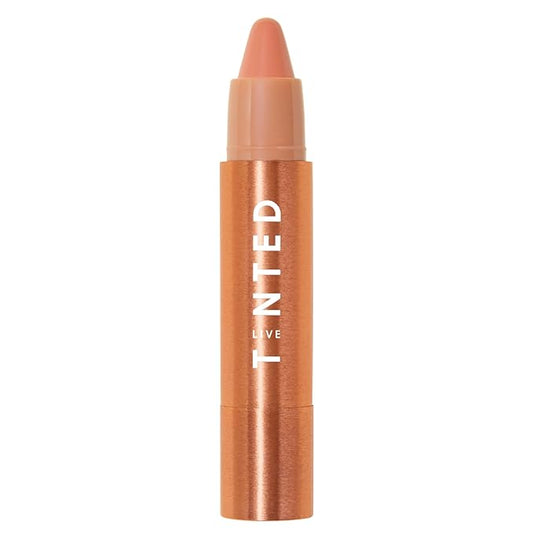 Live Tinted Huestick: All-over Color Corrector Multistick for Brighter, Balanced Skin, Works on Lips, Cheeks, And Eyes, Vitamins C+E Soothes, Heals & Nourishes Damaged Skin - Perk 3g / 0.1oz-Velvo Beauty