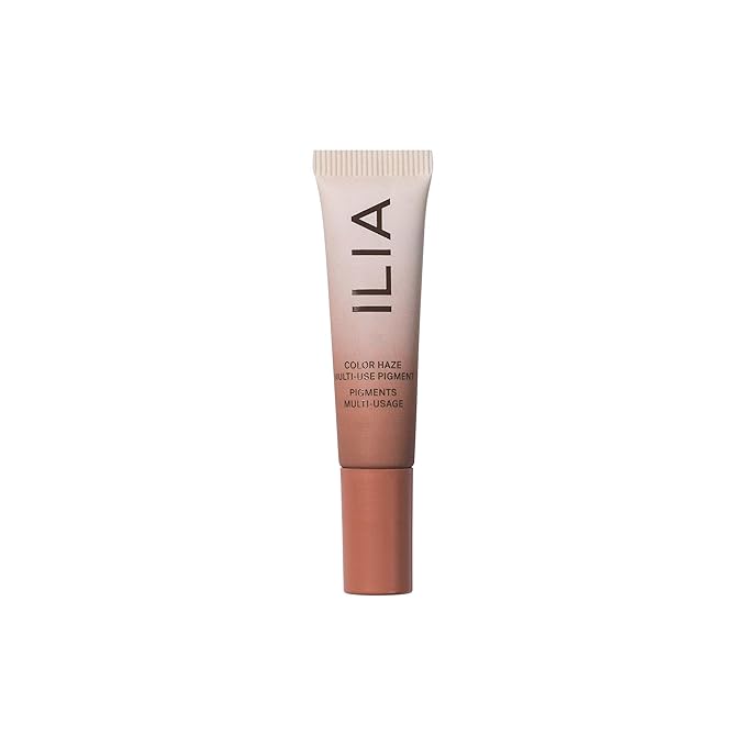 ILIA - Color Haze Multi-Use Matte Pigment | Cream Blush + Lip Color In One | Nourishing, Fuss-Free Application | Non-Toxic, Vegan, Cruelty-Free, Silicone-Free (Waking Up, 0.23 fl oz | 7 ml)-Velvo Beauty