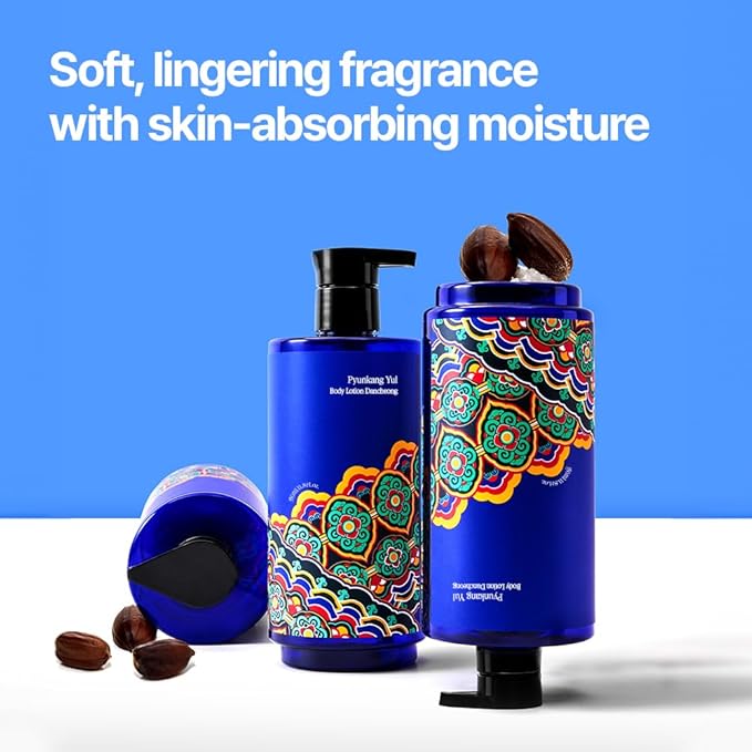Pyunkang Yul PKY Dancheong Body Lotion, Intensive Moisture, Natural Scents with Essential Oils, Inspired by Fade-Resistant Korean Dancheong, Zero Irritation, Korean Skincare (11.83 Fl. Oz, 350ml)-Velvo Beauty