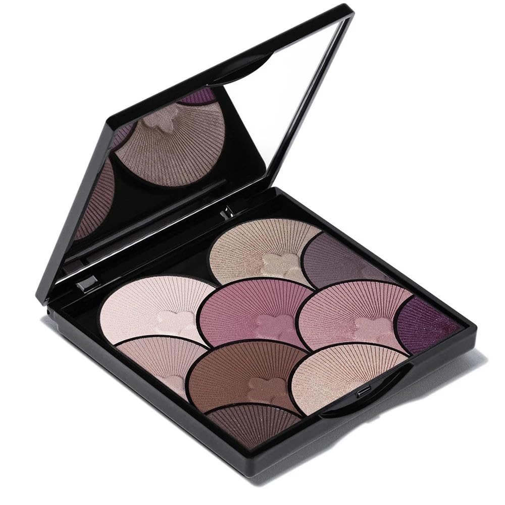 T.LeClerc Eye Shadow Palette | Retro-Chic 10-Color Nude Palette | Warm-Toned, Creamy Texture | Luminous, Long-Lasting Wear | Rich Pigments | Easy Makeup Removal (ROSE DES SABLES, 18G)-Velvo Beauty