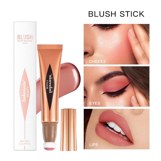 Liquid Contour Beauty Wand, Highlighter and Bronzer Stick with Cushion Applicator Attached Easy to Blend, Long Lasting & Smooth Natural Matte Finish-Velvo Beauty
