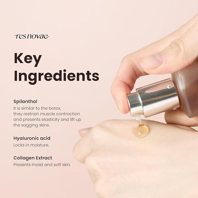 Lifting Serum – 30ml (1.01 fl oz) – Visibly Firms Skin, Reduces Wrinkles, Tightens Pores, Deep Hydration with Peptides & Caffeine-Velvo Beauty