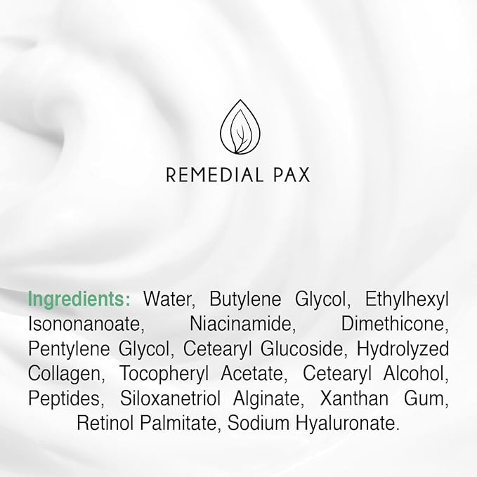 REMEDIAL PAX Eye Cream for Dark Circles and Puffiness, Bags Under Eyes Treatment, Anti-Aging Collagen Eye Cream for Wrinkles, Day & Night Caffeine Eye Cream with Niacinamide Dimethicone-Velvo Beauty