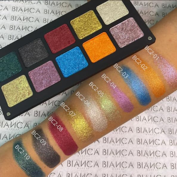 Chromatic Eyeshadow Palette | 10 Vibrant Shades for Unlimited Creativity. (Chromatic 2)-Velvo Beauty