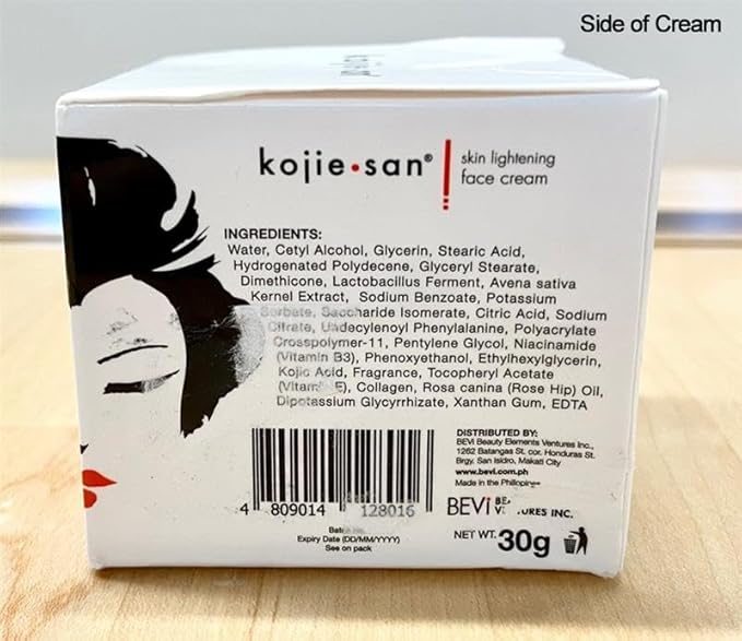 Kojie San Skin and Body Soap 2 Piece Set – Original Kojic Acid, Dark Spot Remover Soap Bar with Coconut & Tea Tree Oil – 65g x 2 Bars & 30g Face Cream-Velvo Beauty