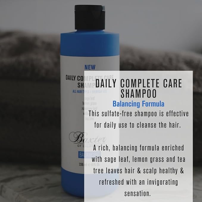 Baxter of California Daily Complete Care Shampoo, 16 Ounces-Velvo Beauty