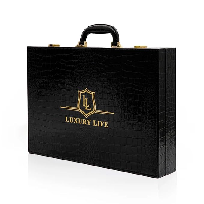 LUXURY LIFE BUTTER - Scented, Luxurious Body Butter With All-Natural Hyaluronic Acid For Soft, Hydrated Skin - For Men & Women - Suitable For All Skin Types - Luxury Life Trunk Collection 240 oz.-Velvo Beauty