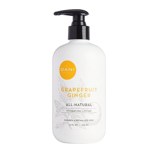 Naturals Hand & Body Lotion - Grapefruit Ginger, Hydrating Lotion with Aloe Vera, Vitamin E & Shea Butter, Moisturizing for All Skin Types, Paraben-Free, 12 Oz-Velvo Beauty
