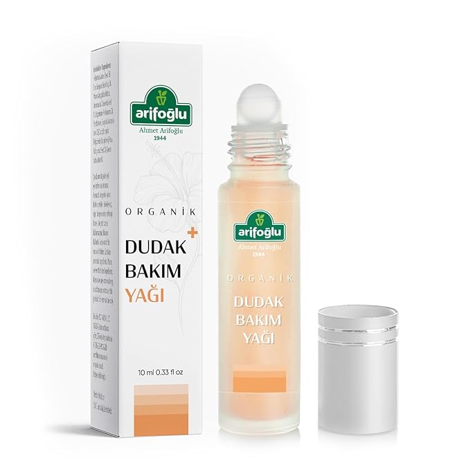 Organic Lip Care Oil%100 Pure and Natural 10ml 0.33 fl oz. (Roll-on)-Velvo Beauty