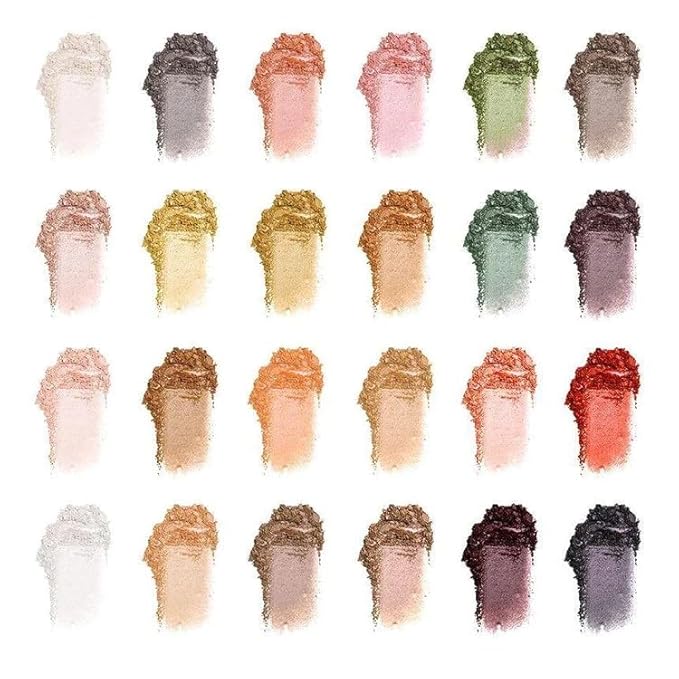 24 Eyeshadow Palette - Festive Luxury Vibrant Bold Full-Color Pigment Long Lasting Matte Shimmer Eye shadow Palette (Abu Dhabi)-Velvo Beauty