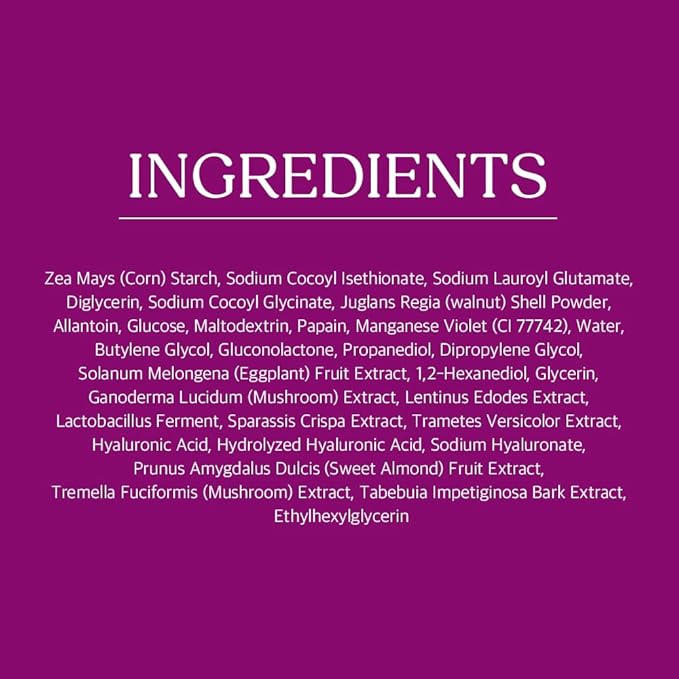 Papa Recipe Eggplant Enzyme Powder Cleanser - Soft Exfoliating Facial Wash for Sensitive Skin (50g, 1.72oz) - Korean Skincare for Radiant, Smooth Complexion, Safe for sensitive skin-Velvo Beauty