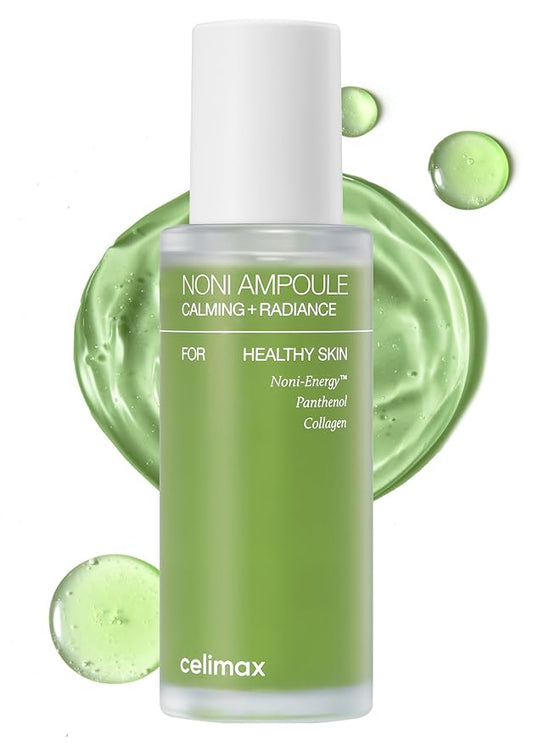 celimax Noni Energy Ampoule 50ml | with Noni Extract, Hydrating, Moisturizing & Soothing Serum for Wrinkles & Fine Lines, Mild Ampoule For Face-Velvo Beauty