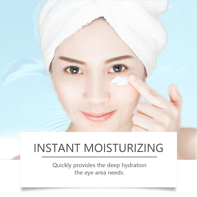 Instant Firm Eye Tightening Cream with Caffeine & Collagen & Vitamin E, Instant Firming Eye Cream, Eye Tightener Cream Travel Size 1 Fl Oz-Velvo Beauty