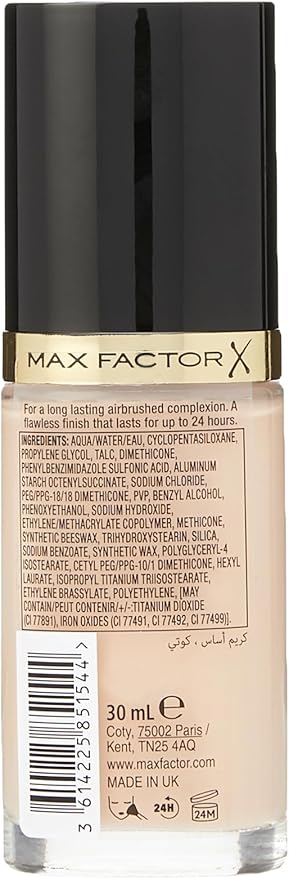 Max Factor Facefinity All Day Flawless 3 In 1 Foundation SPF 20, No. 30 Porcelain-Velvo Beauty