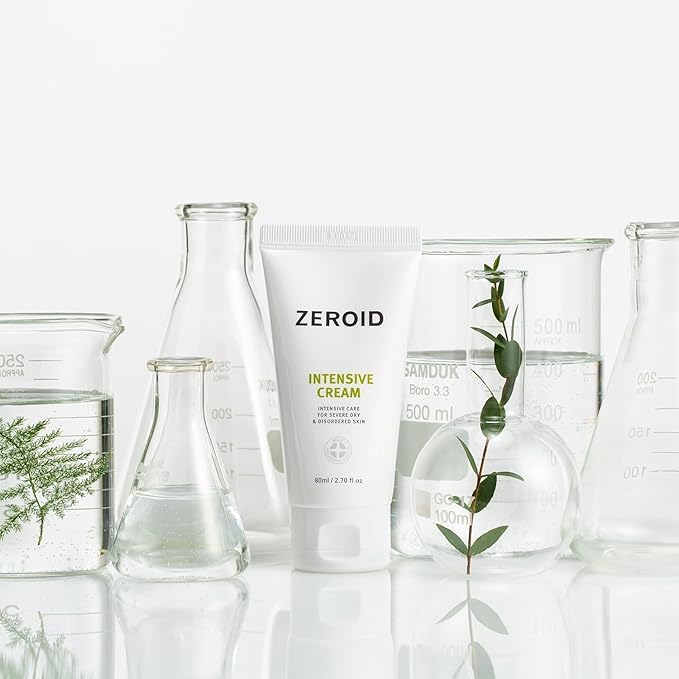 ZEROID Korean Dermocosmetic Intensive Cream Intensive Care for Severe Dry & Disordered Skin (160mL)-Velvo Beauty
