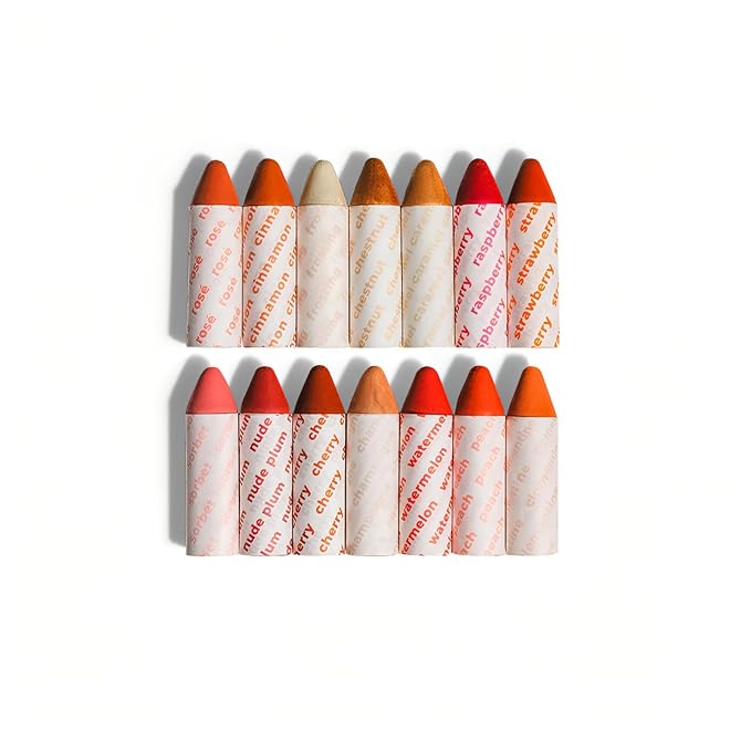 Axiology Multi Stick Crayons For Eyes, Lips, Cheeks Gift Set 14 Balmies - Creamy Buildable Lightweight Moisturizing Blush Face Sticks Contour & Highlighter All Day Wear Face Makeup (Super Fan Pack)-Velvo Beauty