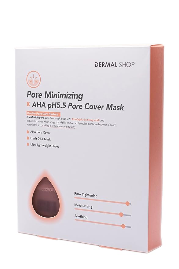 Transparent Pore Reducing Mask AHA pH5.5 Dermal Shop-Velvo Beauty