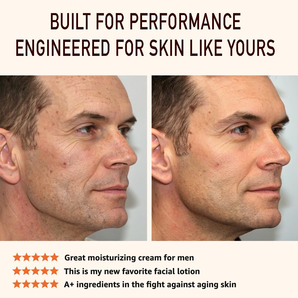 Men’s Anti-Aging Cream for Face and Neck | Male Anti Wrinkles Cream for Face and Neck-Velvo Beauty