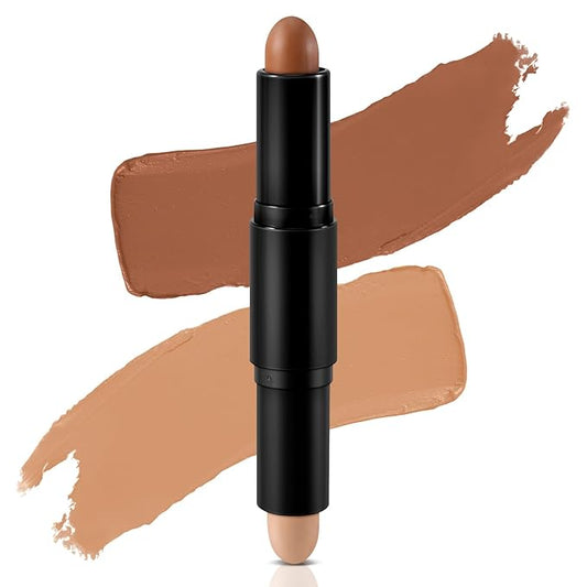 Cream Contour Stick Bronzer Highlighter Face Shaping & Contouring Matte Makeup Long Lasting Waterproof-Velvo Beauty