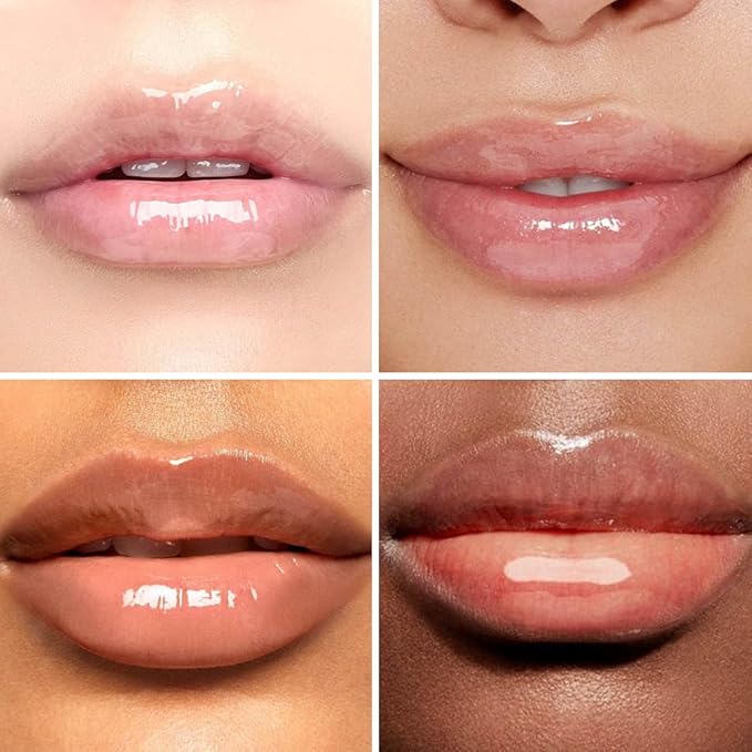 Hydrating Lip Gloss Oil - Nourishing Tinted Lip Oil for High-Shine Finish, Long-Lasting, Non-Sticky, Cruelty-Free Lip Plumper, Perfect with Lipstick & Peel-Off Lip Gloss-Velvo Beauty