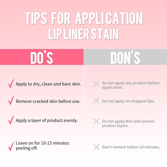 Lip Stain - Lip Liner Stain, Long Lasting Peel Off Lip Stain, Natural Peel Off Lip Liner Stain with Tweezer, Easy to Use, Waterproof, Smudge-proof, Transfer-proof, Mauve-Velvo Beauty