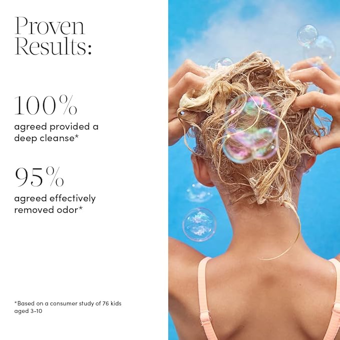 Evereden After Swim & Sports Kids Shampoo: With Cleansing Clay | Detoxifies Hair & Scalp from Chlorine, Dirt, and Sweat | Clean & Vegan Kid Shampoo for Daily Use and Any Hair Type-Velvo Beauty