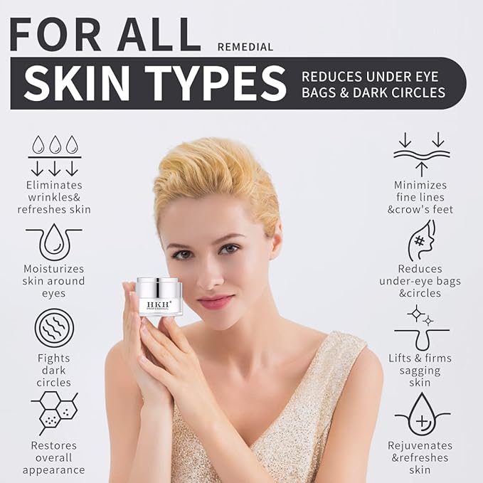 Dark Circles Under Eye Treatment for Women - Eye Cream for Dark Circles Wrinkles Puffiness & Reduce Eye Bags, Moisturize & Repair Eye Bags- Anti-Aging Collagen Eye Cream – Retinol Peptide-Velvo Beauty