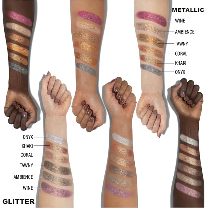 Cosmeticss - Neutrals, 24-Color eyeshadow Palette Matte/Shimmer/Metallic.Glitter Finish, Highly Pigmented Eye shadow Makeup, Long- Wearing Eye Palette, Eye Makeup Kit with Easy-to-Blend Shades-Velvo Beauty